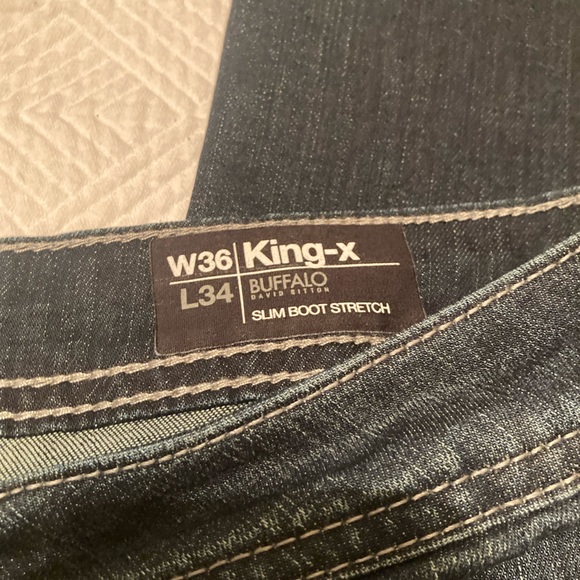 Buffalo David Bitton KING X 36x34, men’s jeans - Picture 8 of 10